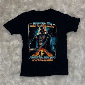 Star Wars Black and Orange Kids Shirt